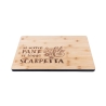 Puinen leikkuulauta 39x28cm - "Si scrive pane, si legge scarpetta" Tarjous