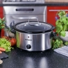 Valentina ruostumattomasta teräksestä valmistettu sähköinen slow cooker -keitin, 3,5 L 200W Myynti