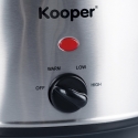 Valentina ruostumattomasta teräksestä valmistettu sähköinen slow cooker -keitin, 3,5 L 200W Luettelo