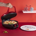 Pizza- ja grilliuuni kaksipuolisella tarttumattomalla levyllä 1200W Mamy Myynti