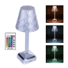 Ladattava kosketusohjattava RGB-lamppu, 4 säädettävää valoa, Diamond Crystal Tarjous