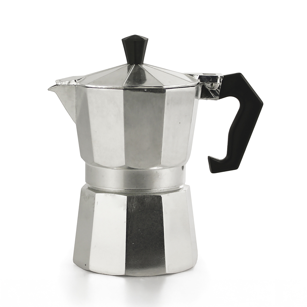 Perinteinen moka-kahvinkeitin 2 kupille alumiinia Morning Tarjous Perinteinen moka-kahvinkeitin 2 kupille alumiinia Morning Tarjous