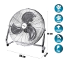 Bastor kolmilapainen pöytätuuletin, Ø50 cm, 100W, nopea toiminta 