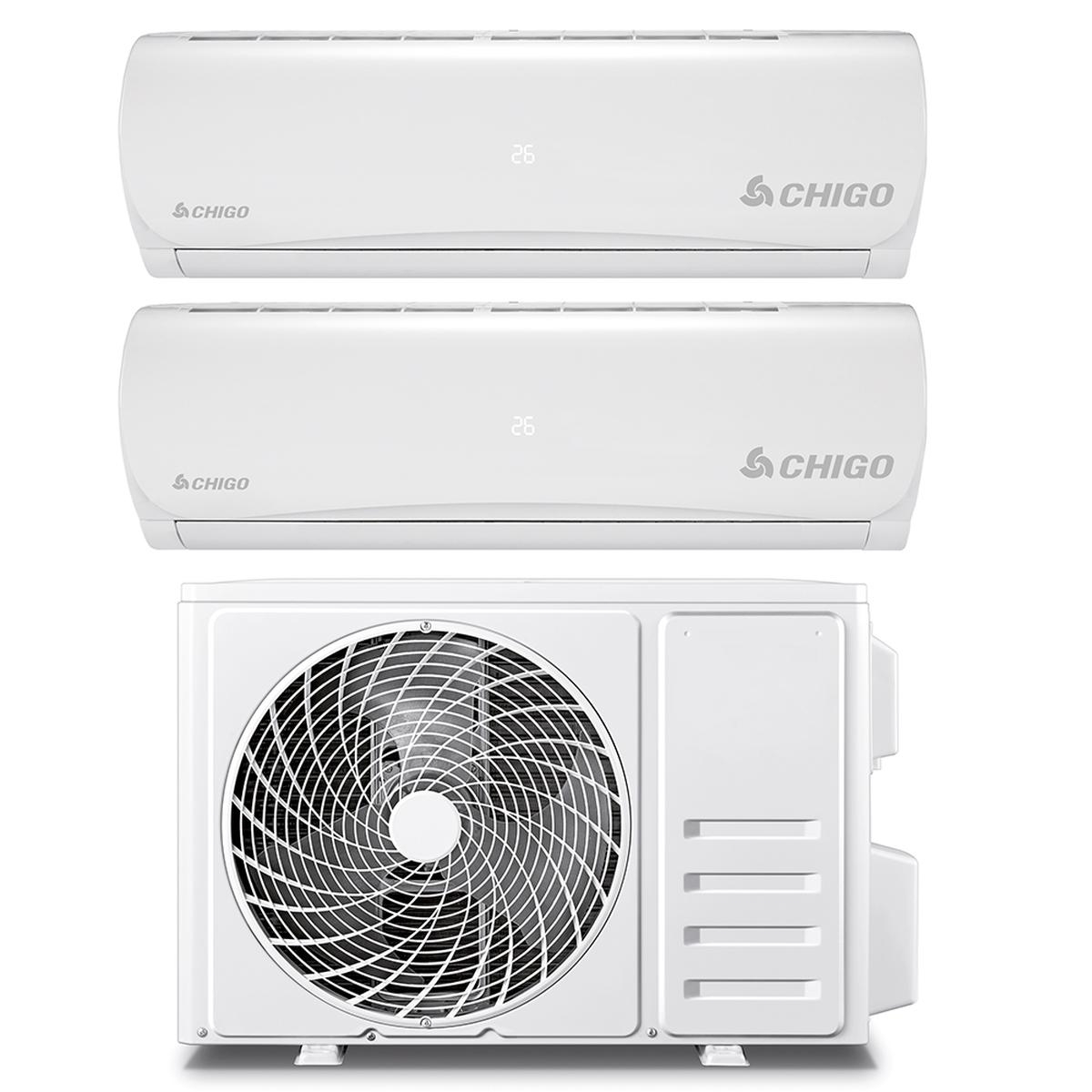 Ilmastointilaite kahdella sisäyksiköllä 9000+12000 BTU inverterillä ja WiFi Aero Tarjous Ilmastointilaite kahdella sisäyksiköllä 9000+12000 BTU inverterillä ja WiFi Aero Tarjous