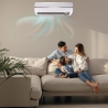 Ilmastointilaite 12000 BTU invertterillä, lämpöpumpulla ja WiFi King Myynti