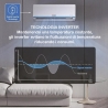 Ilmastointilaite 18000 BTU invertteri lämmityspumppu WiFi Aero Malli