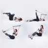 Monikäyttöinen pilates- ja joogatanko joustovöillä Tera Myynti