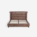 Chesterfield parisänky 160x190 cm keinonahkaa Chur Tarjous