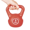 Kettlebell 3 kg liukumaton lihasvoimaharjoituksiin Makro Tarjous