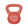 Kettlebell 3 kg liukumaton lihasvoimaharjoituksiin Makro Tarjous