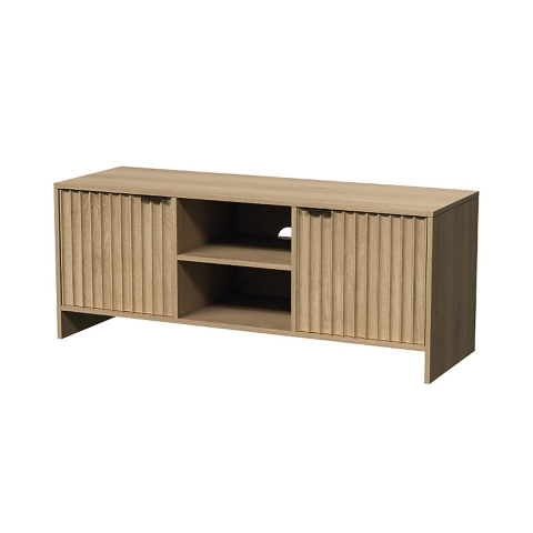 Talua puinen TV-taso, 2 ovea, 2 hyllyä, 140x39,5x49 cm Tarjous