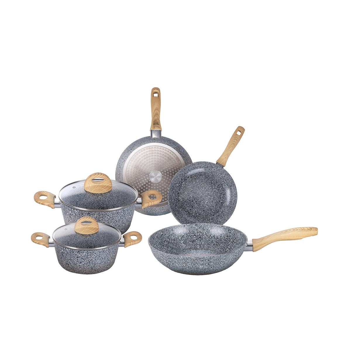 Keraaminen non-stick 7-osainen induktiokeittoastiasto Alaska Tarjous Keraaminen non-stick 7-osainen induktiokeittoastiasto Alaska Tarjous