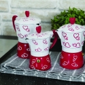 Kolmen kupin alumiininen moka-keitin espressoa varten Cuore Myynti