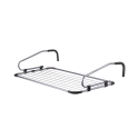 Parveke- ja sisäkuivausteline 2 koukkua 8 narua 106x55 cm Felora Tarjous