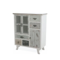 Shabby chic -tyylinen puinen lipasto, 5 vetolaatikkoa, 3 ovea Decapé Tarjous