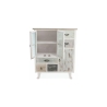Shabby chic -tyylinen puinen lipasto, 5 vetolaatikkoa, 3 ovea Decapé Myynti