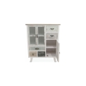 Shabby chic -tyylinen puinen lipasto, 5 vetolaatikkoa, 3 ovea Decapé Tarjous