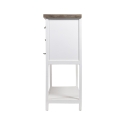 Shabby chic -tyylinen puinen konsoli 9 laatikolla 80x32,5x82 cm Sardinia Tarjous