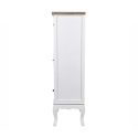 Korkea puinen lipasto 8 laatikkoa 58x35x123 cm shabby chic Sardinia Tarjous