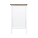 Terosk puinen shabby chic TV-taso, 2 laatikkoa Alennusmyynnit