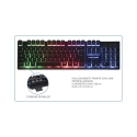 Combo Gamer 5-in-1: näppäimistö, kuulokkeet, hiiri, hiirimatto ja sovitin Milao Ominaisuudet