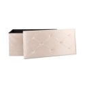 Makino monikäyttöinen samettityylinen säilytyspenkki 76x37,5x38 cm Myynti