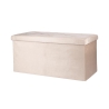 Makino monikäyttöinen samettityylinen säilytyspenkki 76x37,5x38 cm 