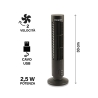 USB-torni- ja pöytätuuletin, 2-nopeuksinen, 2,5 W Deskfan Alennukset