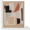 Abstrakti boho chic -tyylinen taulu kankaalle 100x80 cm Seyla Luettelo