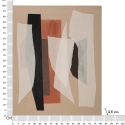 Abstrakti boho chic -taulu, geometrinen, 100x80 cm, Naruk Luettelo