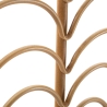 Seinäkoriste bambu-efekti viuhka 160x80 cm Panama Alennusmyynnit