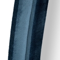 Sininen samettikehyksinen seinäpeili, muotoiltu, 160x40x4cm Chanel Alennukset