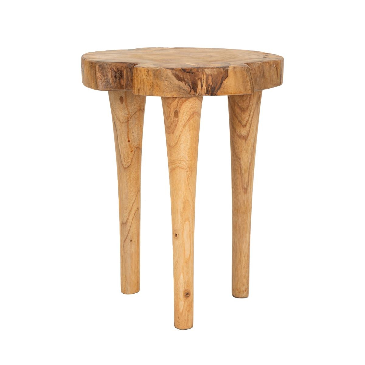 Kursi käsintehty teak-puinen jakkara, luonnollinen etninen tyyli Tarjous Kursi käsintehty teak-puinen jakkara, luonnollinen etninen tyyli Tarjous