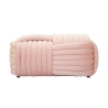 Moderni punottu samettinen penkkipuffi 90x45x45 cm Softy Hinta