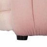 Moderni punottu samettinen penkkipuffi 90x45x45 cm Softy 