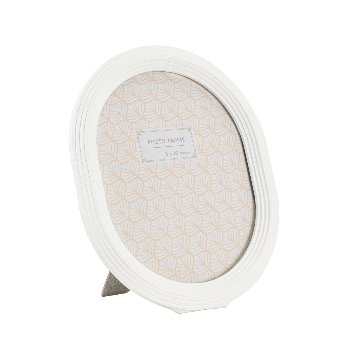 Valkoinen soikea valokuvakehys, 20x25 cm, Ovally Tarjous Valkoinen soikea valokuvakehys, 20x25 cm, Ovally Tarjous
