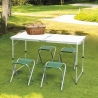 Set tavolo valigia con 4 sgabelli richiudibili Pic-Quick Myynti