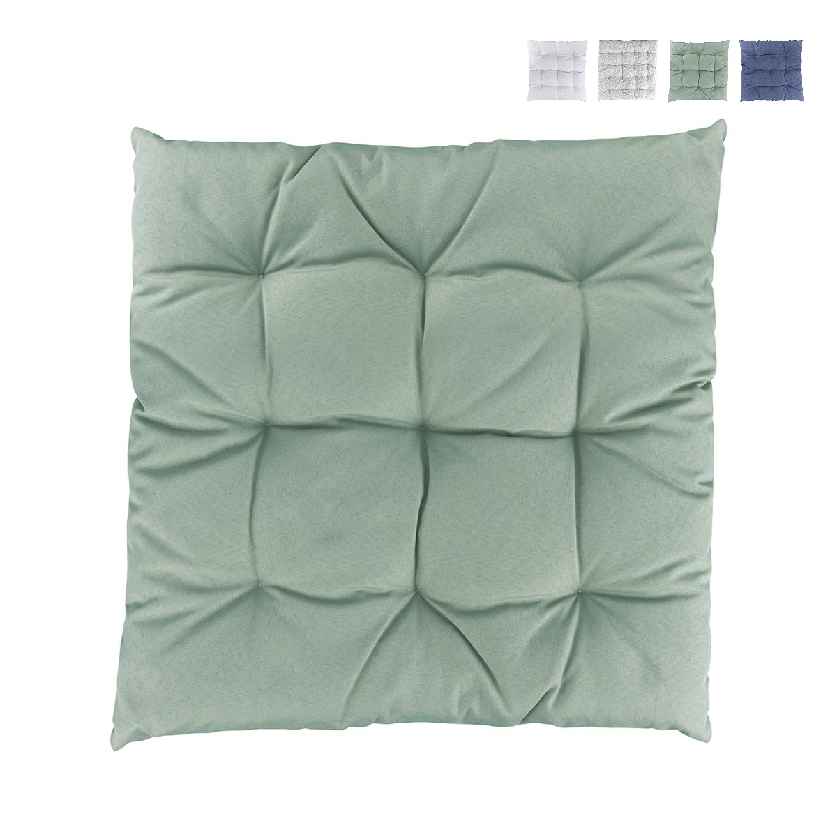Cuscino sedia outdoor imbottito idrorepellente 50x45cm Omari Tarjous Cuscino sedia outdoor imbottito idrorepellente 50x45cm Omari Tarjous