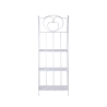 Scaffale 4 ripiani richiudibile in ferro 60,5x28xh.167cm bianco Ravun Luettelo