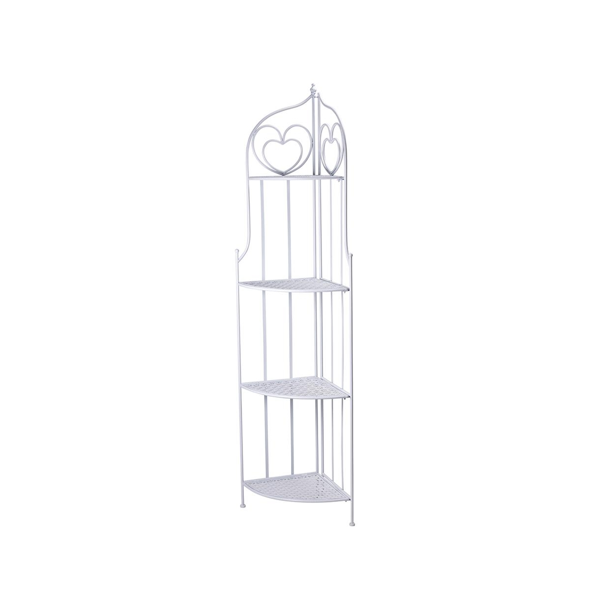 Alba taittuva metallikulmahylly, 4 tasoa, 49x33x167 cm, valkoinen Tarjous Alba taittuva metallikulmahylly, 4 tasoa, 49x33x167 cm, valkoinen Tarjous