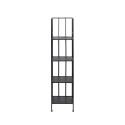 Scaffale da esterno slim 4 ripiani in ferro battuto richiudibile Nuvia Alennukset