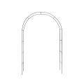 Arco da giardino in ferro 140x240 cm Eden Tarjous