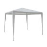 Gazebo 3x3 idrorepellente montaggio rapido con kit bianco Tropico Alennukset