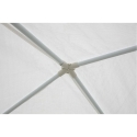 Gazebo 3x3 idrorepellente montaggio rapido con kit bianco Tropico Varasto