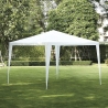 Gazebo 3x3 idrorepellente montaggio rapido con kit bianco Tropico Myynti