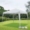 Gazebo estensibile verde 3x3 in alluminio richiudibile Rapido Myynti
