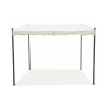 Gazebo a veranda idrorepellente 3x2,5m in ferro ecrù Sarnok Tarjous