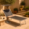 2 kpl aurinkovuode rannalle alumiinia Santorini Limited Edition Alennusmyynnit