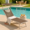 4 kpl aurinkovuode rannalle alumiinia Santorini Limited Edition Alennusmyynnit