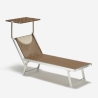 4 kpl aurinkovuode rannalle alumiinia Santorini Limited Edition Valinta